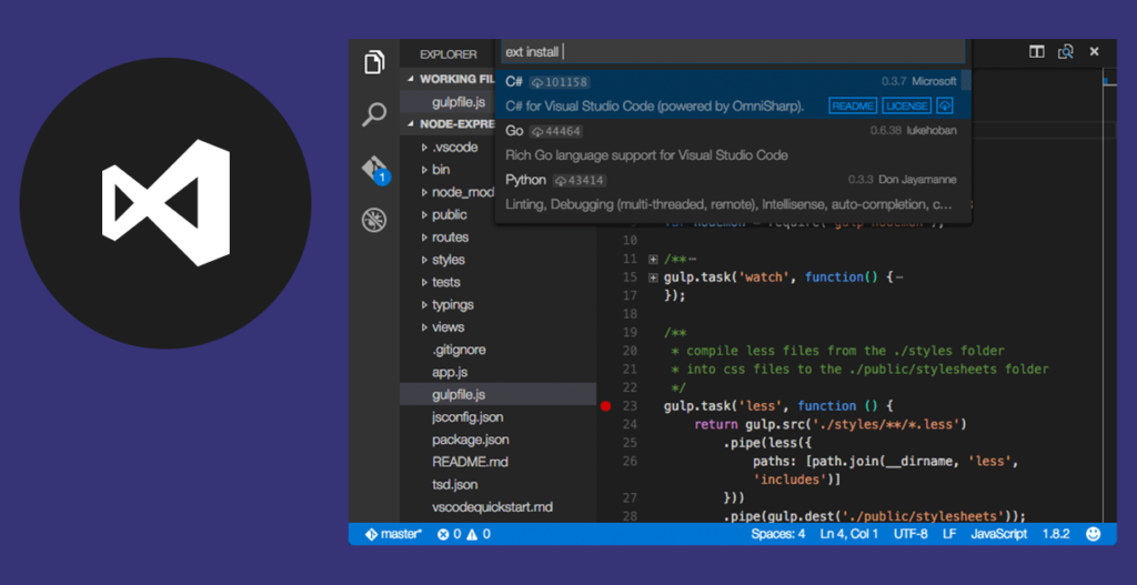 VS code text editor is the best text editor for 2021