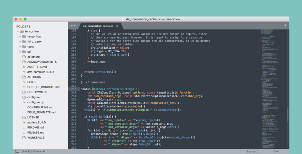 SublimeText editor